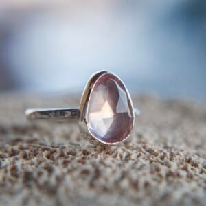 Ružičasti kvarc - Prsten