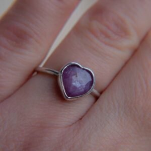 Alternative view of Svilenkasti safir - Prsten