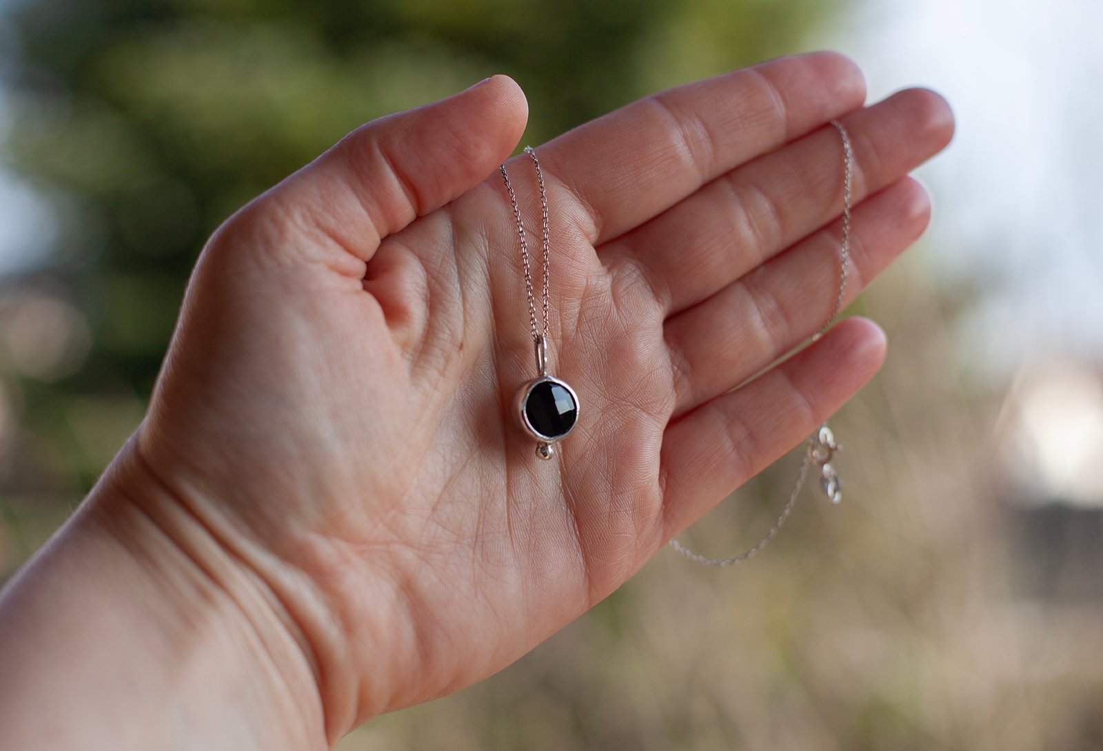 Crni oniks - Ogrlica - Slika 2